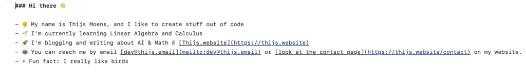 publc repo readme