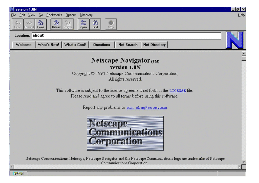 Netscape navigator